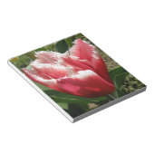 Pink Fringed Tulip Notepad Notizblock (angewinkelt)
