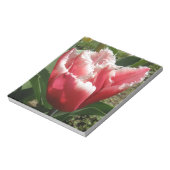 Pink Fringed Tulip Notepad Notizblock (Rotiert)