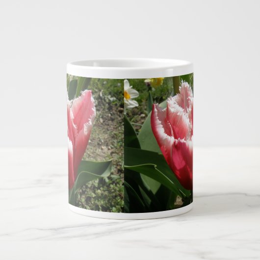Pink Fringed Tulip Tasse (Vorderseite)