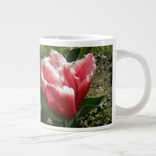 Pink Fringed Tulip Tasse (Rechts)