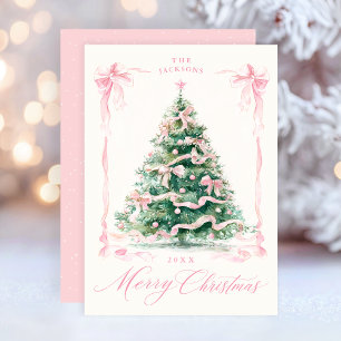 Pink Frohe Weihnachten