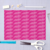 Pink Frohe Weihnachts-Happy New Year Tissue Paper Seidenpapier (Handwerk)