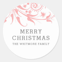 Pink Frost Frost Weihnachten