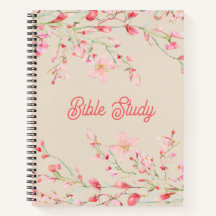 Pink & Fuchsia Bible Studies Journal