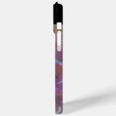 PINK FUCHSIA BLAU ABSTRAKT Red Ruby Gemstone Case-Mate iPhone Hülle (Rückseite / Links)