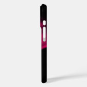 PINK FUCHSIA FRAKTAL ROSE Case-Mate iPhone HÜLLE (Rückseite / Links)