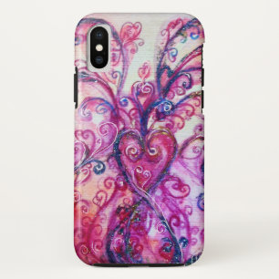 PINK FUCHSIA WHIMSICAL SCHNÖRKEL MIT HERZ Case-Mate iPhone HÜLLE