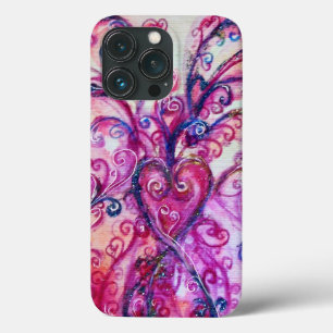 PINK FUCHSIA WHIMSICAL SCHNÖRKEL MIT HERZ Case-Mate iPhone HÜLLE