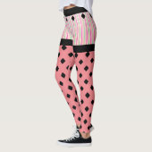 Pink Fun Trendy Shorts Look Leggings (Links)