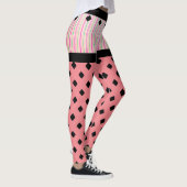 Pink Fun Trendy Shorts Look Leggings (Rechts)