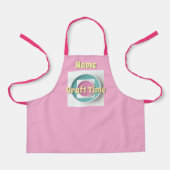 Pink für die Zeit des Handwerks Schürze (Vorderseite)