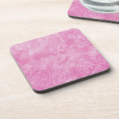 Pink Fur Frenzy Getränkeuntersetzer (Linke Seite)
