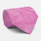 Pink Fur Frenzy Neck Tie Krawatte (Gerollt)