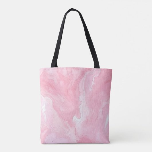 Pink Fusion Wasserfarbe Tasche (Rückseite)