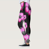 Pink-Fußbälle Leggings (Links)