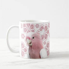 Pink Galah Cockatoo Kaffeetasse