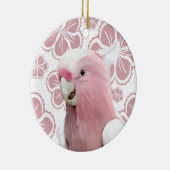 Pink Galah Cockatoo Keramik Ornament (Rechts)