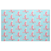 Pink Galah Stoff (Fat Quarter (45,7 x 55,9 cm))
