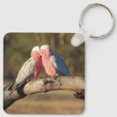 Pink Galahs Schlüsselanhänger (Rückseite)
