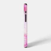 Pink Galaxy iPhone Hülle (Linke Seite)