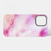 Pink Galaxy iPhone Hülle (Rückseite (Horizontal))
