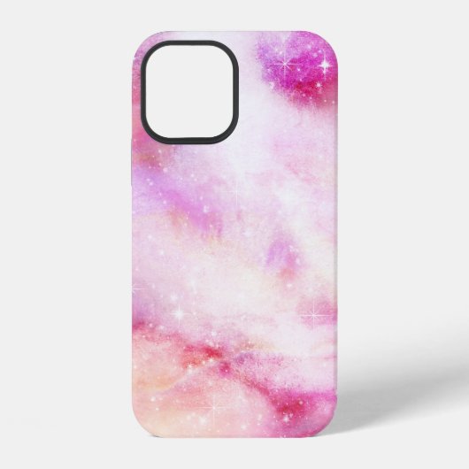 Pink Galaxy iPhone Hülle (Rückseite)