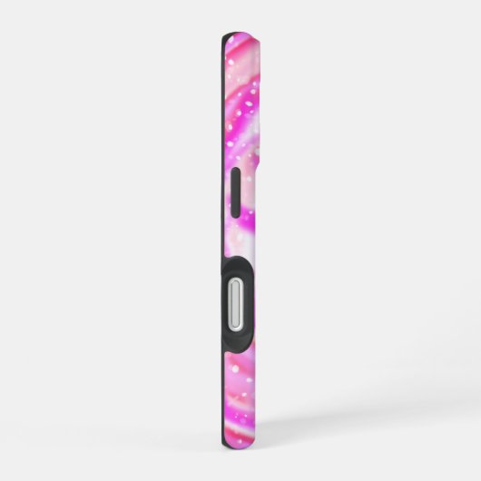 Pink Galaxy Swirl iPhone Case iPhone 16 Hülle (Rechte Seite)