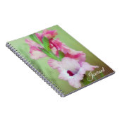 Pink Garden Blume Notizblock (Rechte Seite)