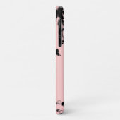 Pink Garden Butterfly Persönlich Case-Mate iPhone Hülle (Hinten/Links)