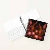 Pink Garden Fairies Hardcover Spiral Notebook Notizblock (Innenseite)