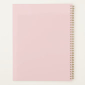 Pink-Gärtnermuster Planer (Rückseite)