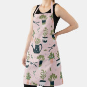 Pink-Gärtnermuster Schürze (InSitu)