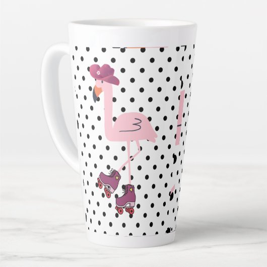 pink garza milchtasse (Linke Ecke)
