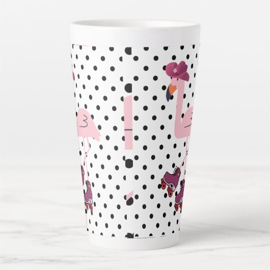 pink garza milchtasse (Vorderseite)
