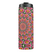 Pink Gazania Thermal Tumbler Thermosbecher (Vorderseite)
