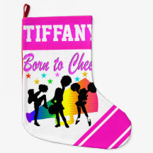 PINK GEBOREN BIS PERSONALISIERTE CHRISTMAS STRUMPF