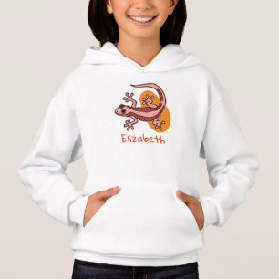 Pink Gecko Kids Hoodie