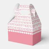 Pink Geek Chic Binary Code Gevor Boxes Geschenkschachtel (Rückseite)