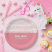 Pink Geek Chic Binary Code Paper Teller (Party)