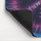Pink Gefärbte Krawatte Peace Sign Mouse Pad Mousepad (Ecke)