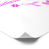 Pink gehen poster (Ecke)