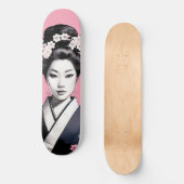Pink Geisha Skateboard (Vorderseite)
