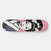 Pink Geisha Skateboard (Horizontal)