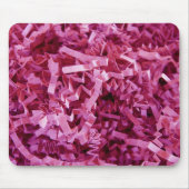 Pink gekrinkte Teile Recycelnd Füllpapier Mousepad (Vorne)