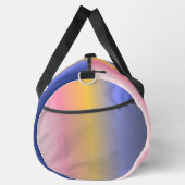 Pink Gelb Blau Verlauf Duffle Bag (Rechts)