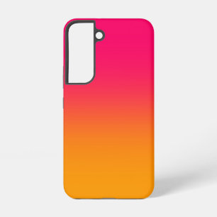 Pink Gelb Verlauf Samsung Galaxy Hülle