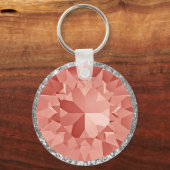 Pink Gem Schlüsselanhänger (Vorderseite)