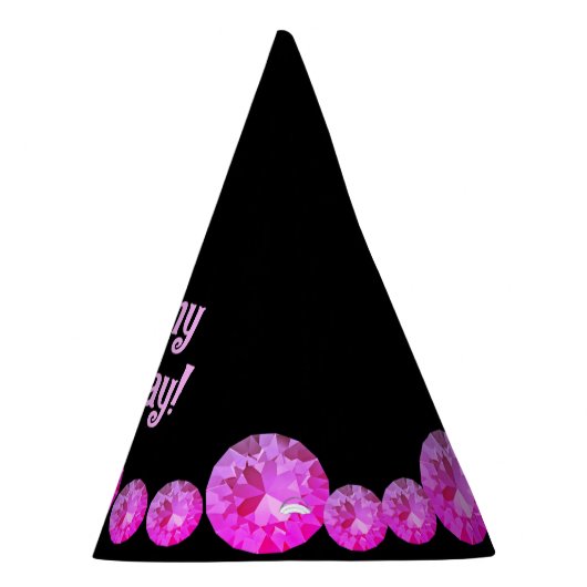 Pink Gemis Party Hat Partyhütchen (Rechts)