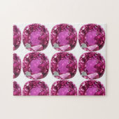 Pink Gemstone Muster Puzzle (Horizontal)