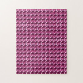 Pink Gemstone Muster Puzzle